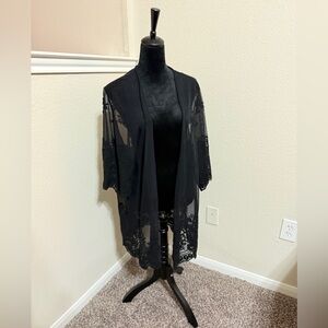 Torrid Elegant Black Blouse